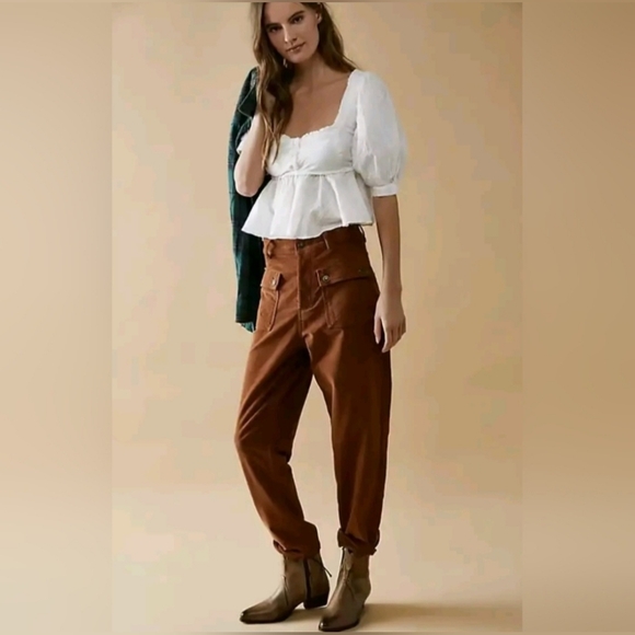 Free People Pants - Free People Kyo Corduroy Carpenter Pants